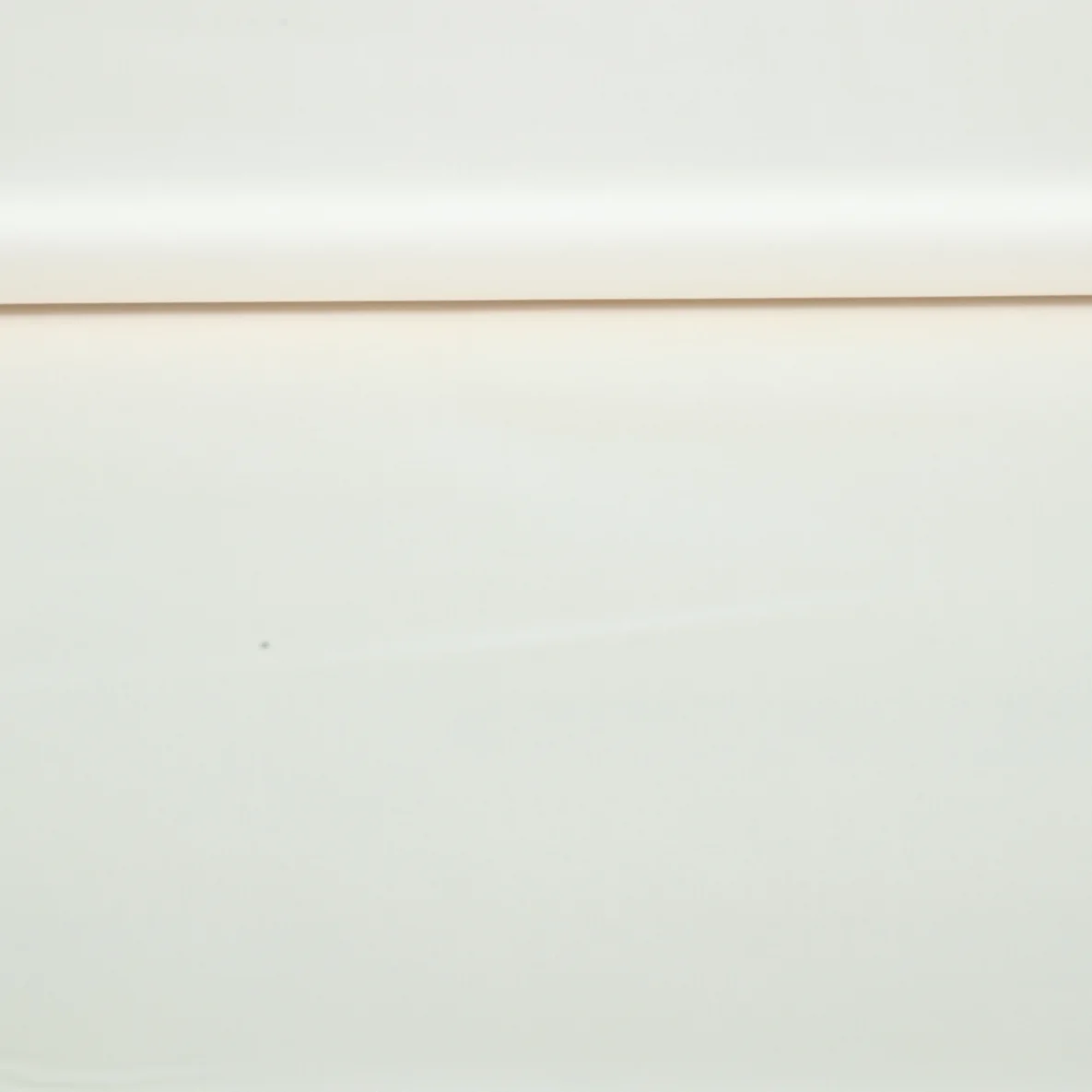 Baumwolle Satin  "Ida" Uni Ecru