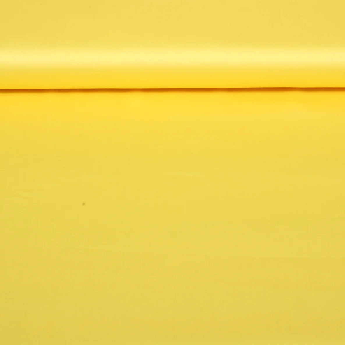 Baumwolle Satin  "Ida" Uni Gelb