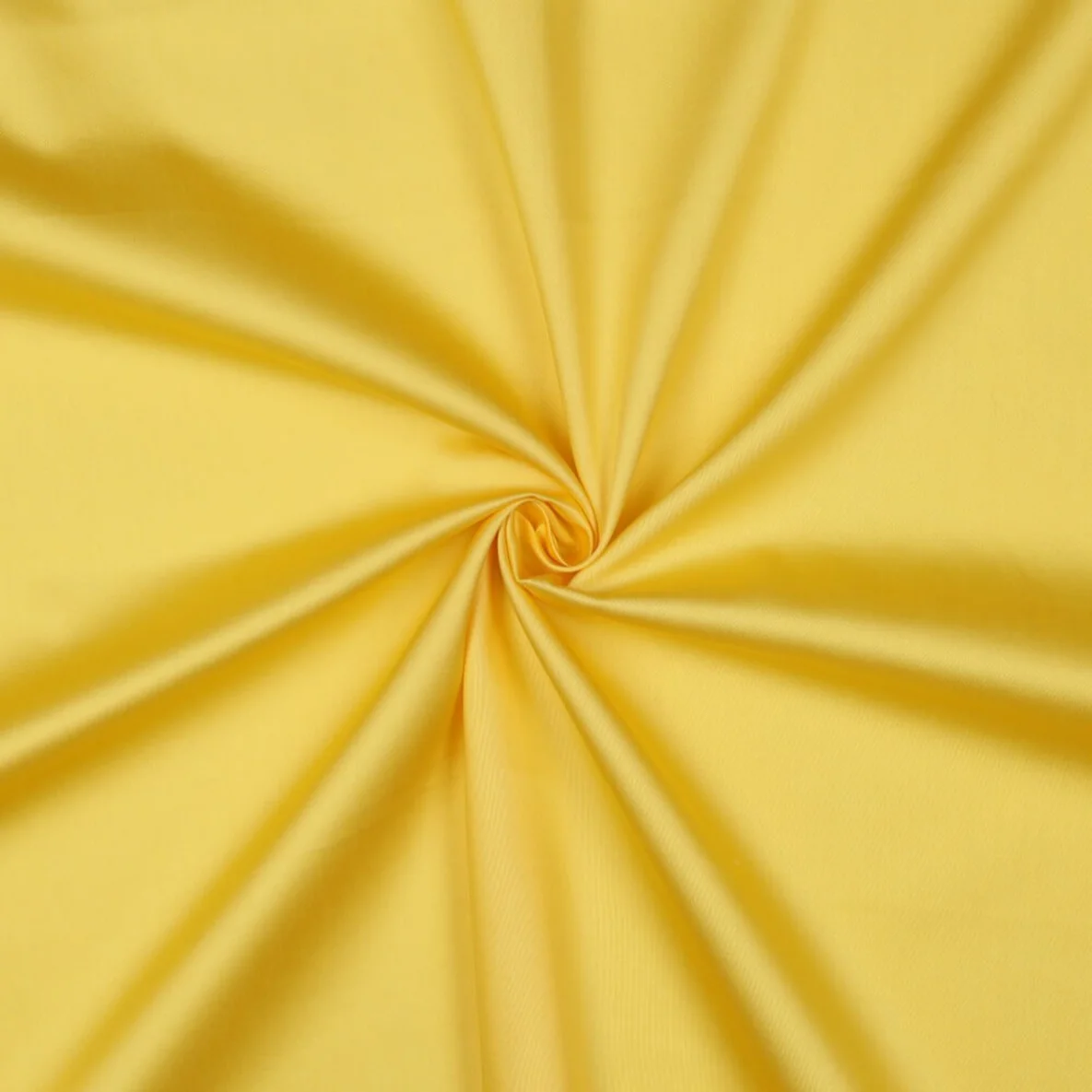 Baumwolle Satin  "Ida" Uni Gelb