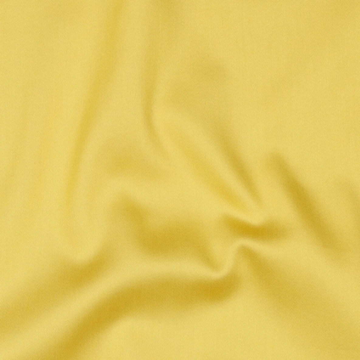 Baumwolle Satin  "Ida" Uni Gelb