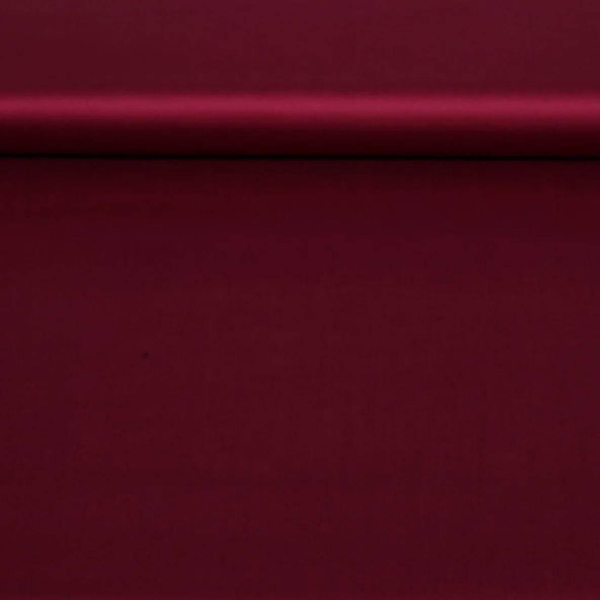 Baumwolle Satin "Ida" Uni Granatrot