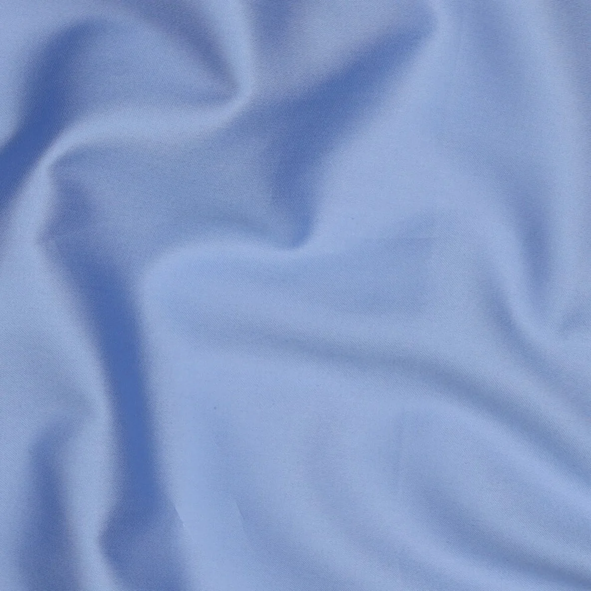 Baumwolle Satin  "Ida" Uni Helles Lavendelblau