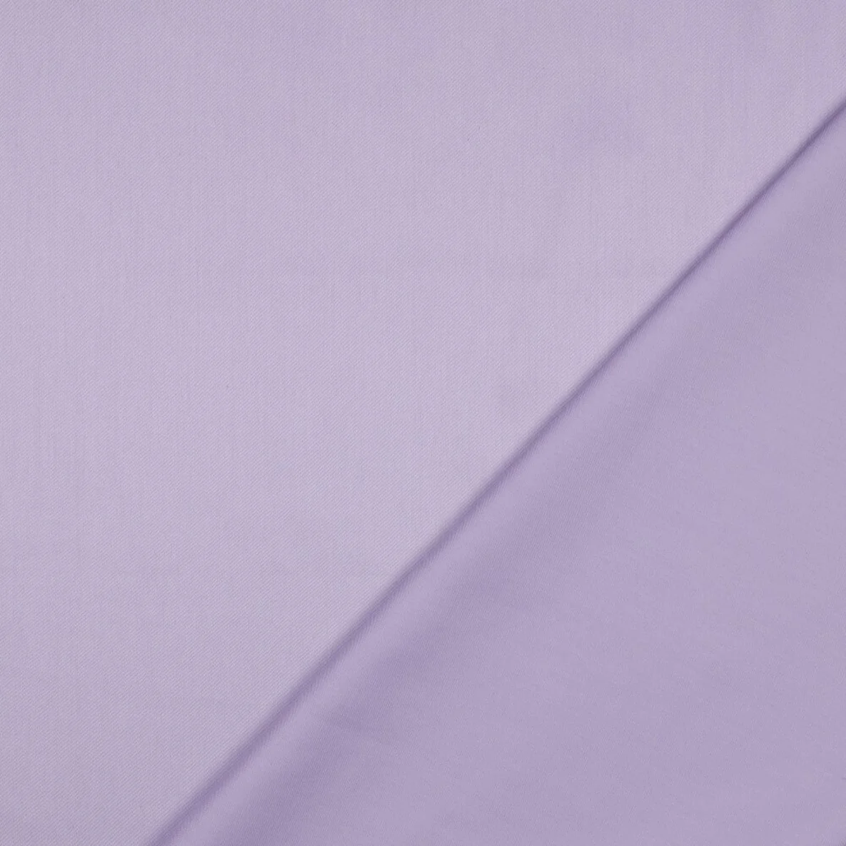 Baumwolle Satin  "Ida" Uni Helles Lila