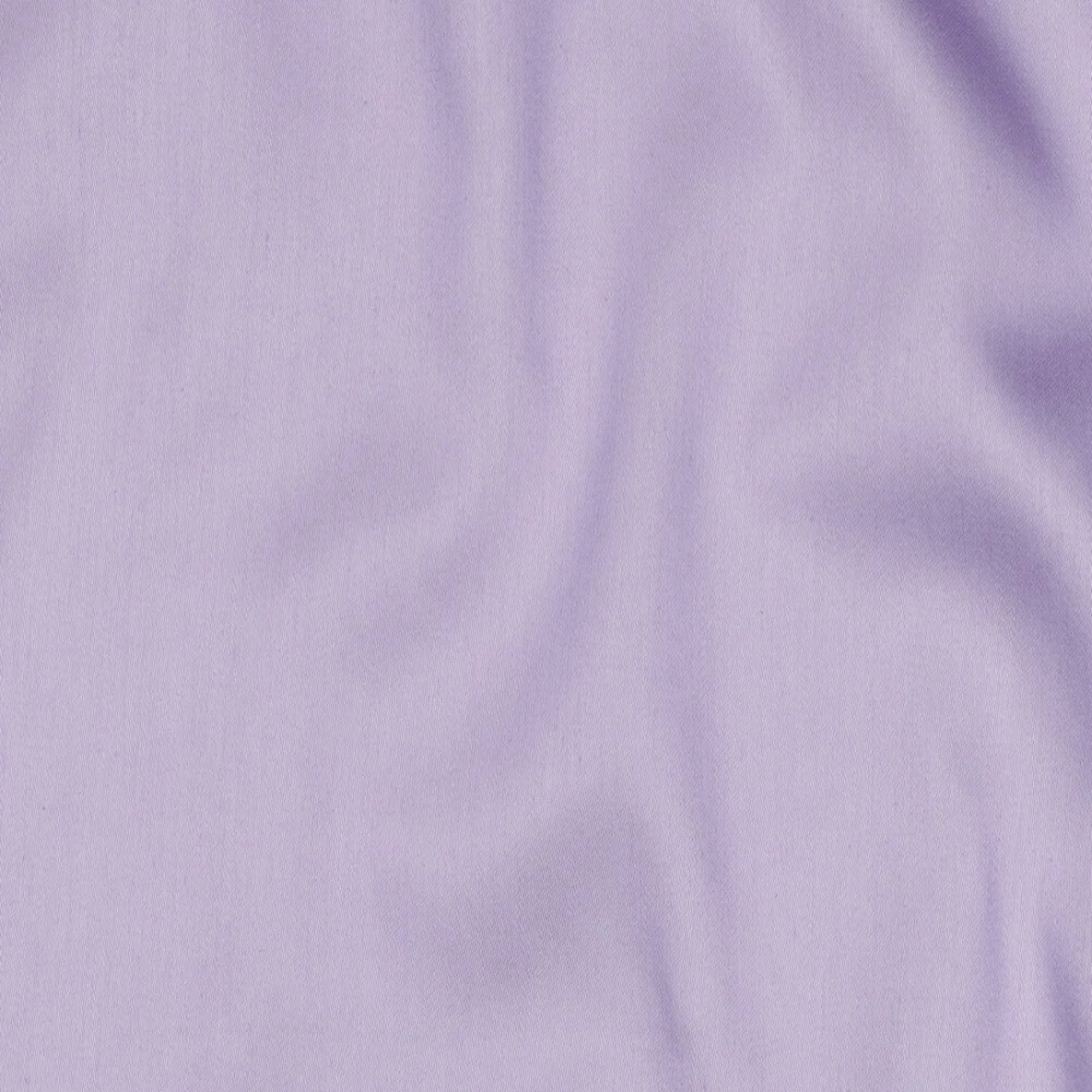 Baumwolle Satin  "Ida" Uni Helles Lila