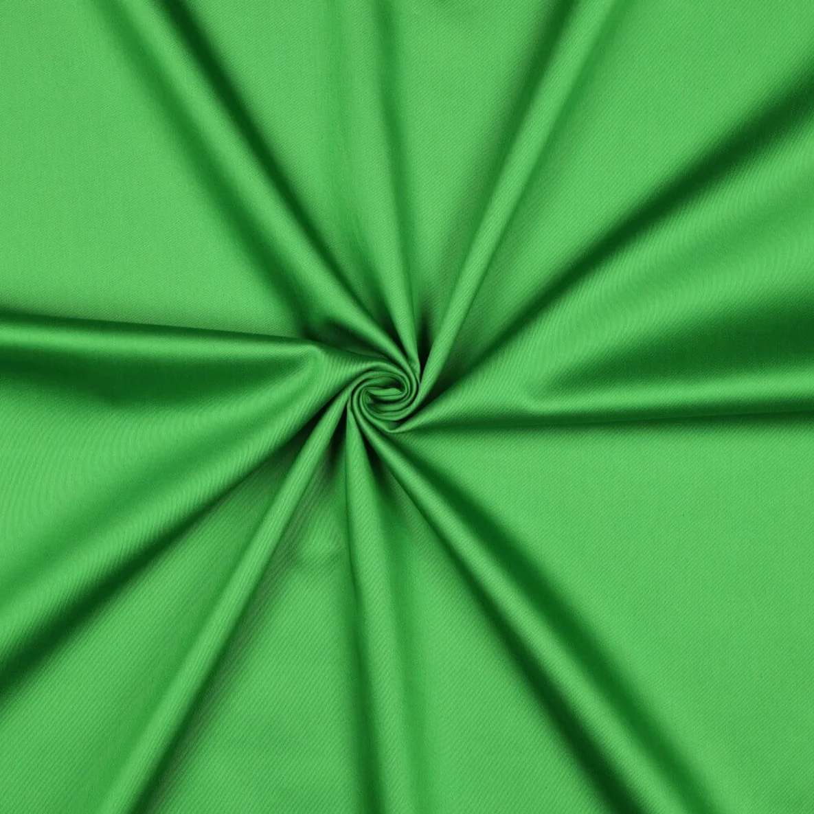 Baumwolle Satin  "Ida" Uni Hellgrün