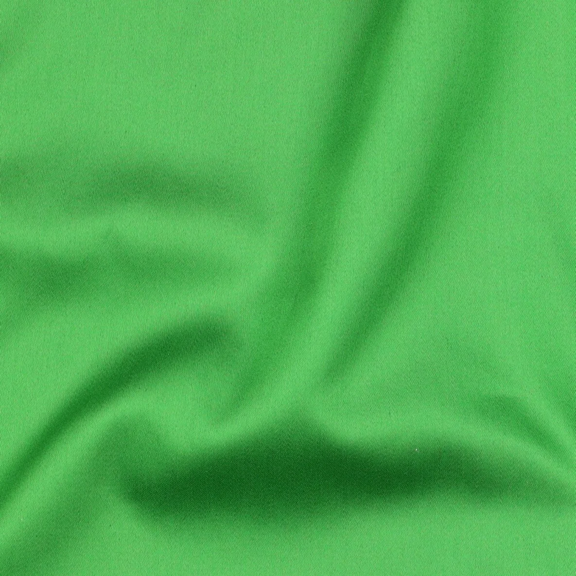 Baumwolle Satin  "Ida" Uni Hellgrün