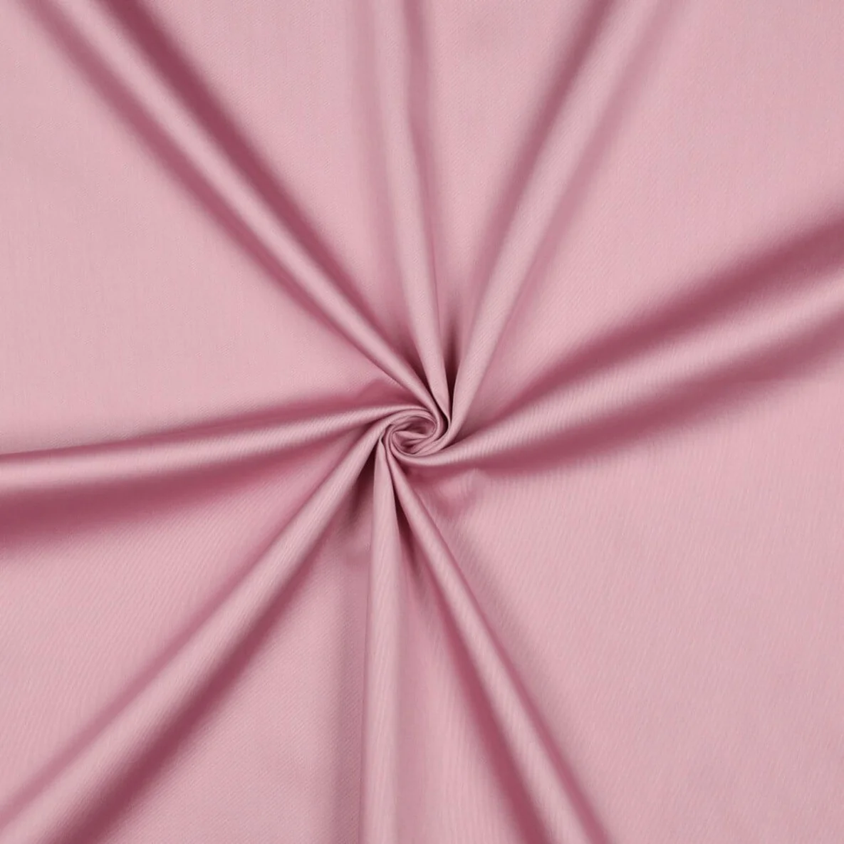 Baumwolle Satin  "Ida" Uni Hellrosa