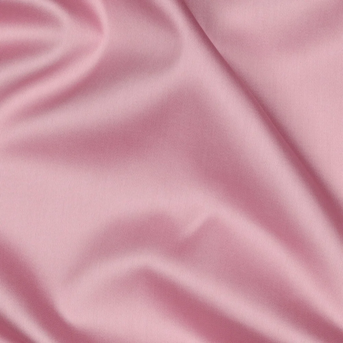 Baumwolle Satin  "Ida" Uni Hellrosa