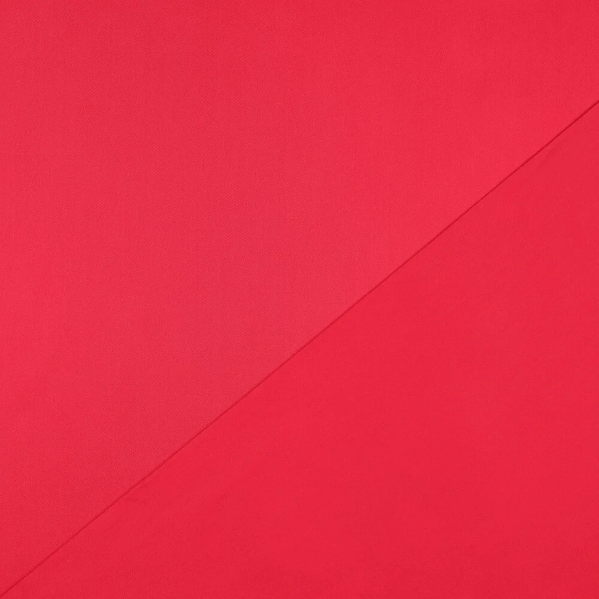 Baumwolle Satin  "Ida" Uni Kirschrot