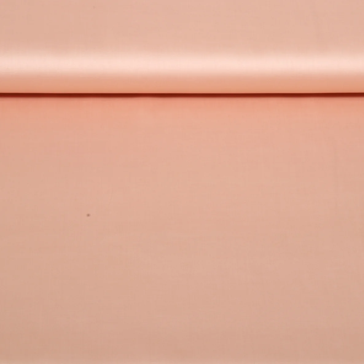 Baumwolle Satin  "Ida" Uni Lachs