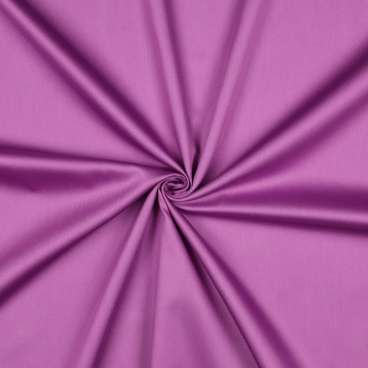 Baumwolle Satin  "Ida" Uni Lilaviolett