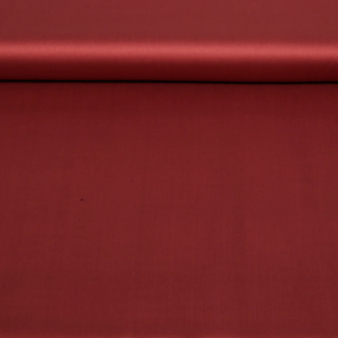 Baumwolle Satin "Ida" Uni Mattrot
