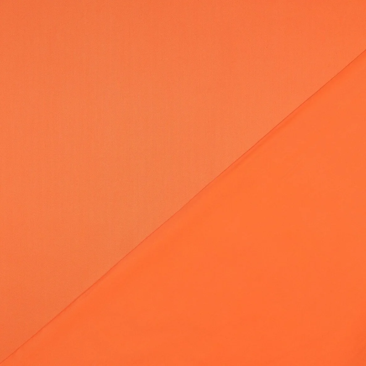 Baumwolle Satin  "Ida" Uni Orange