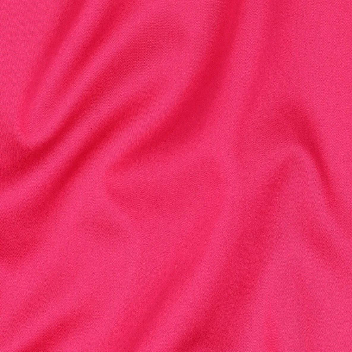 Baumwolle Satin  "Ida" Uni Pink