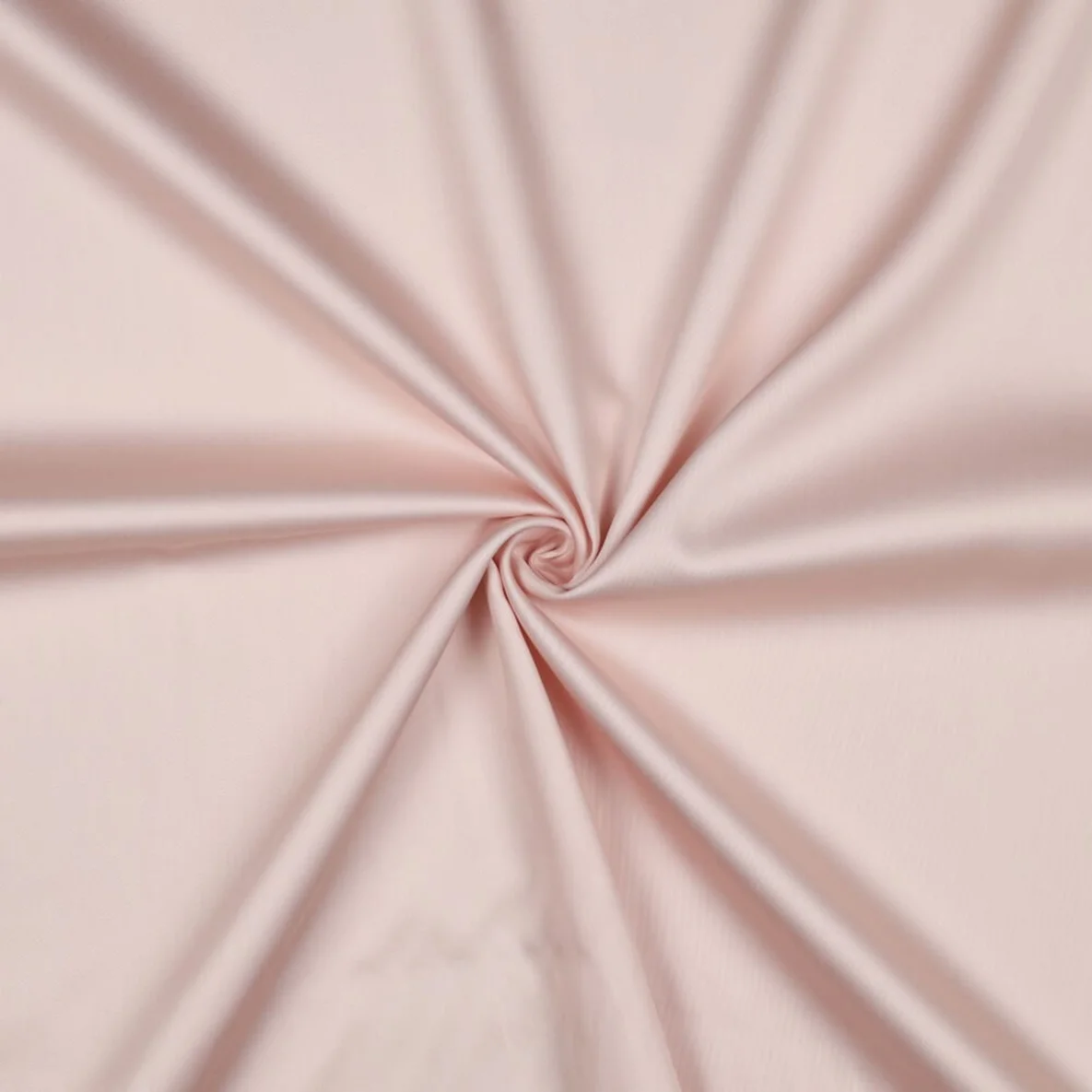 Baumwolle Satin  "Ida" Uni Puderrosa