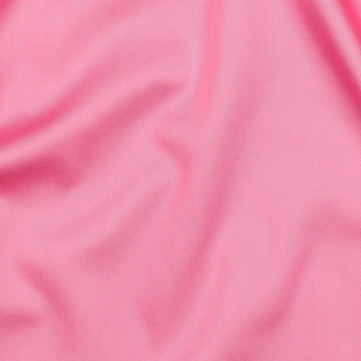 Baumwolle Satin  "Ida" Uni Rosa