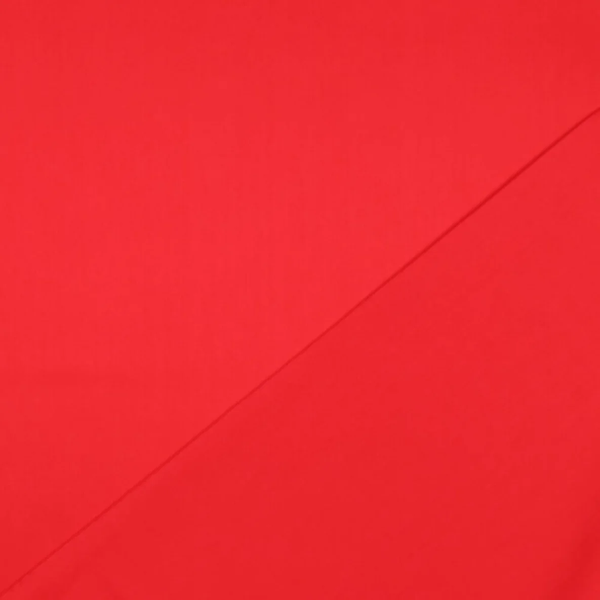 Baumwolle Satin  "Ida" Uni Rot