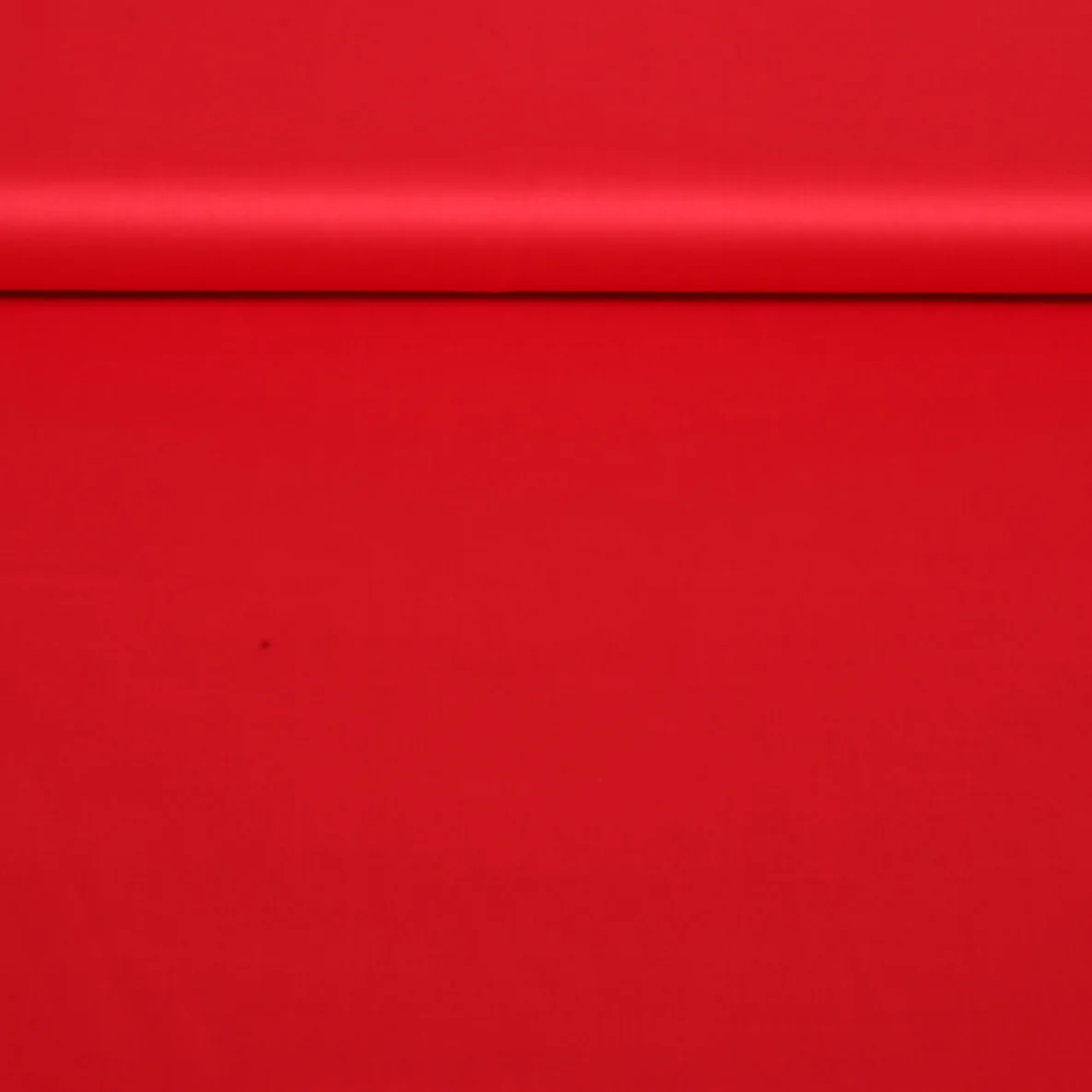Baumwolle Satin  "Ida" Uni Rot