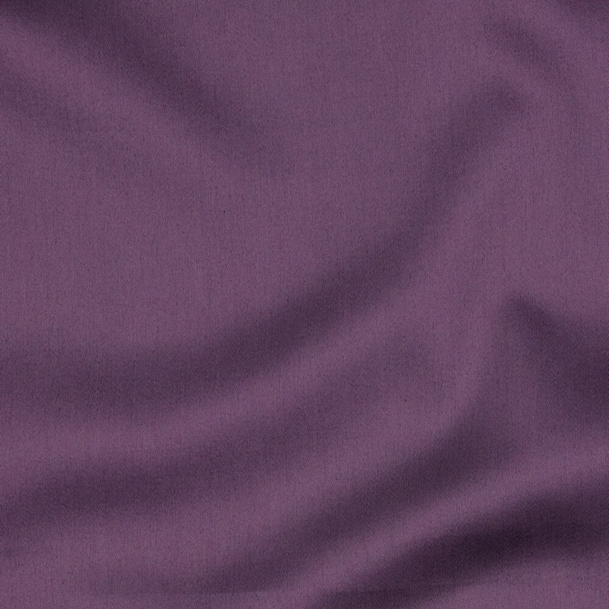 Baumwolle Satin  "Ida" Uni Traube
