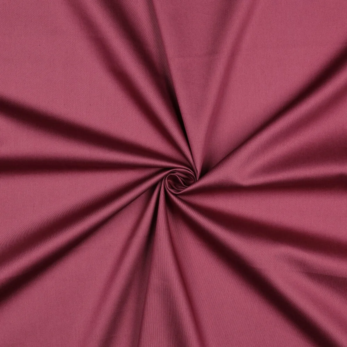 Baumwolle Satin  "Ida" Uni Weinrot