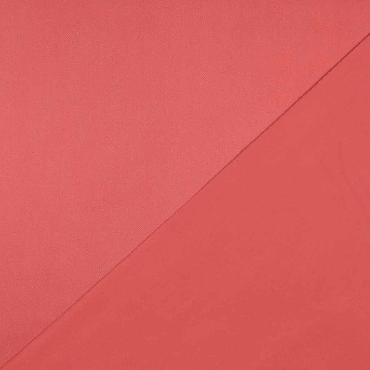 Baumwolle Satin  "Ida" Uni Ziegelrot