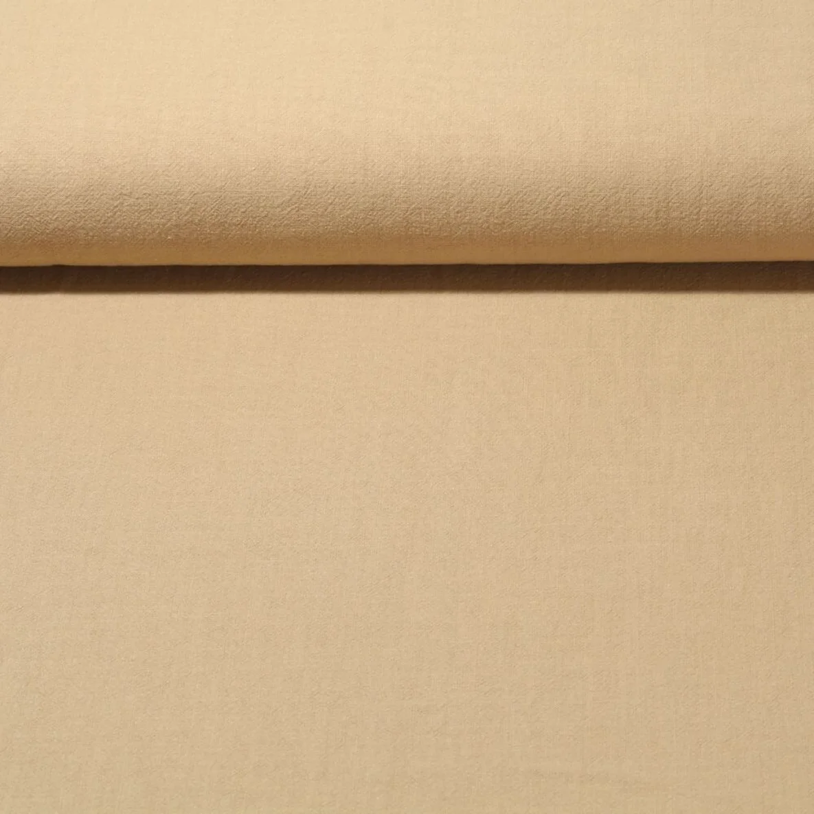 Baumwolle Vintage "Faith" Uni Beige