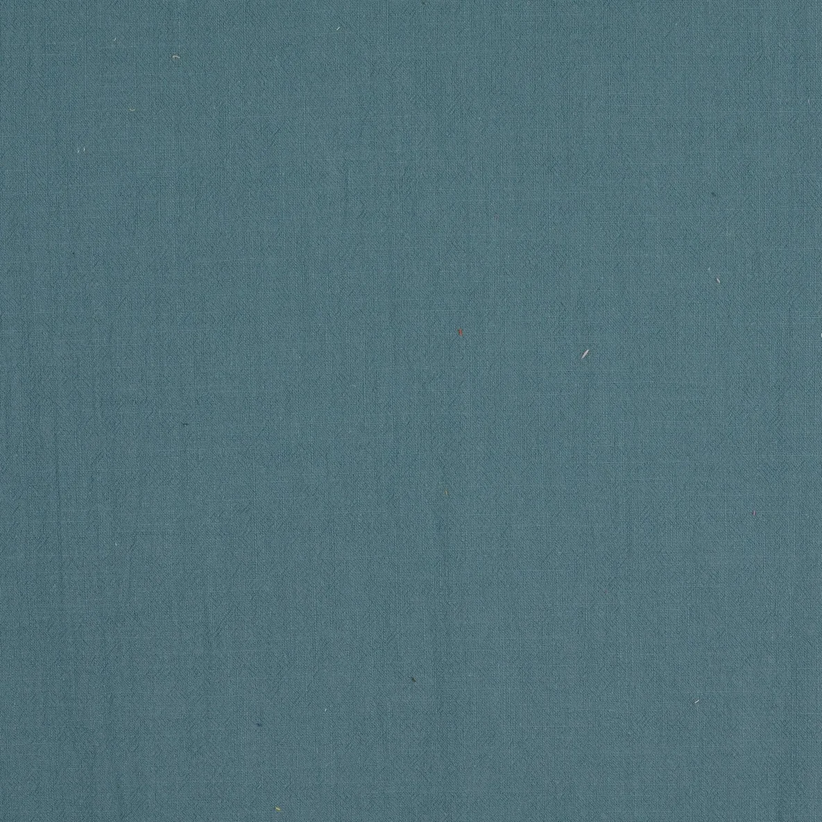 Baumwolle Vintage "Faith" Uni Bleu