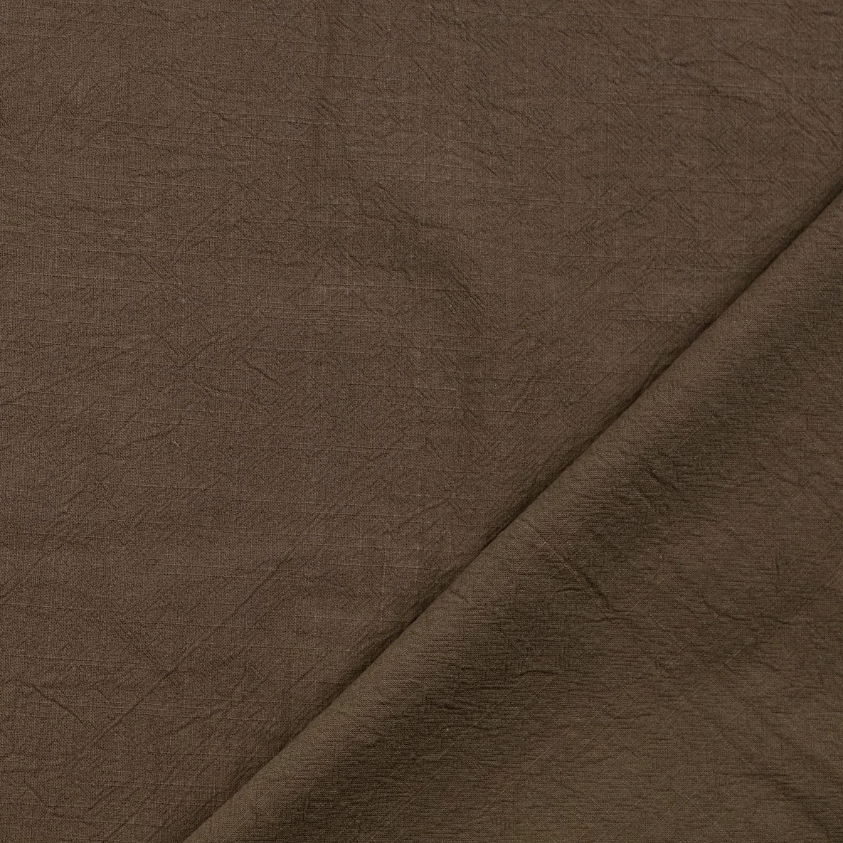 Baumwolle Vintage "Faith" Uni Braun