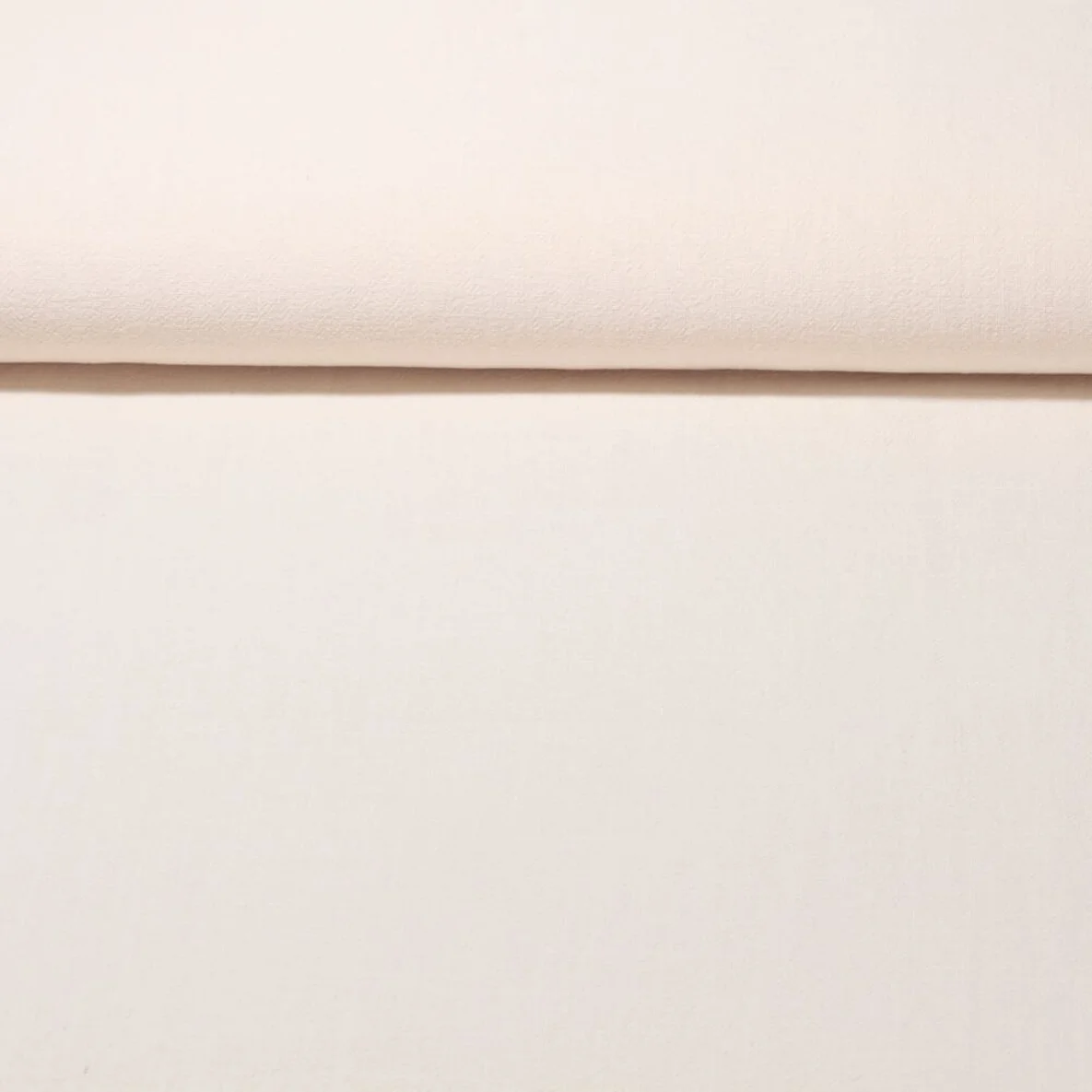 Baumwolle Vintage "Faith" Uni Ecru