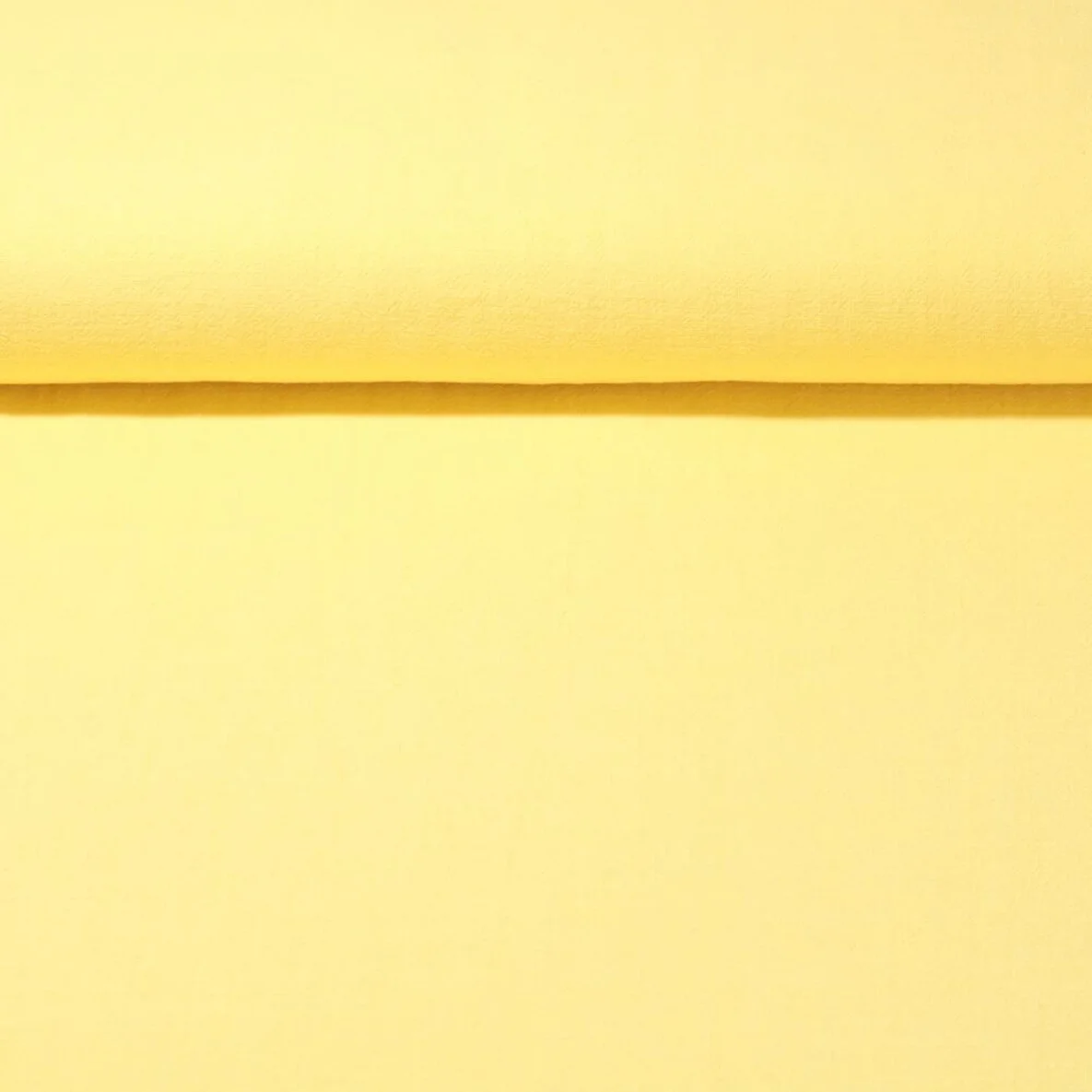 Baumwolle Vintage "Faith" Uni Gelb