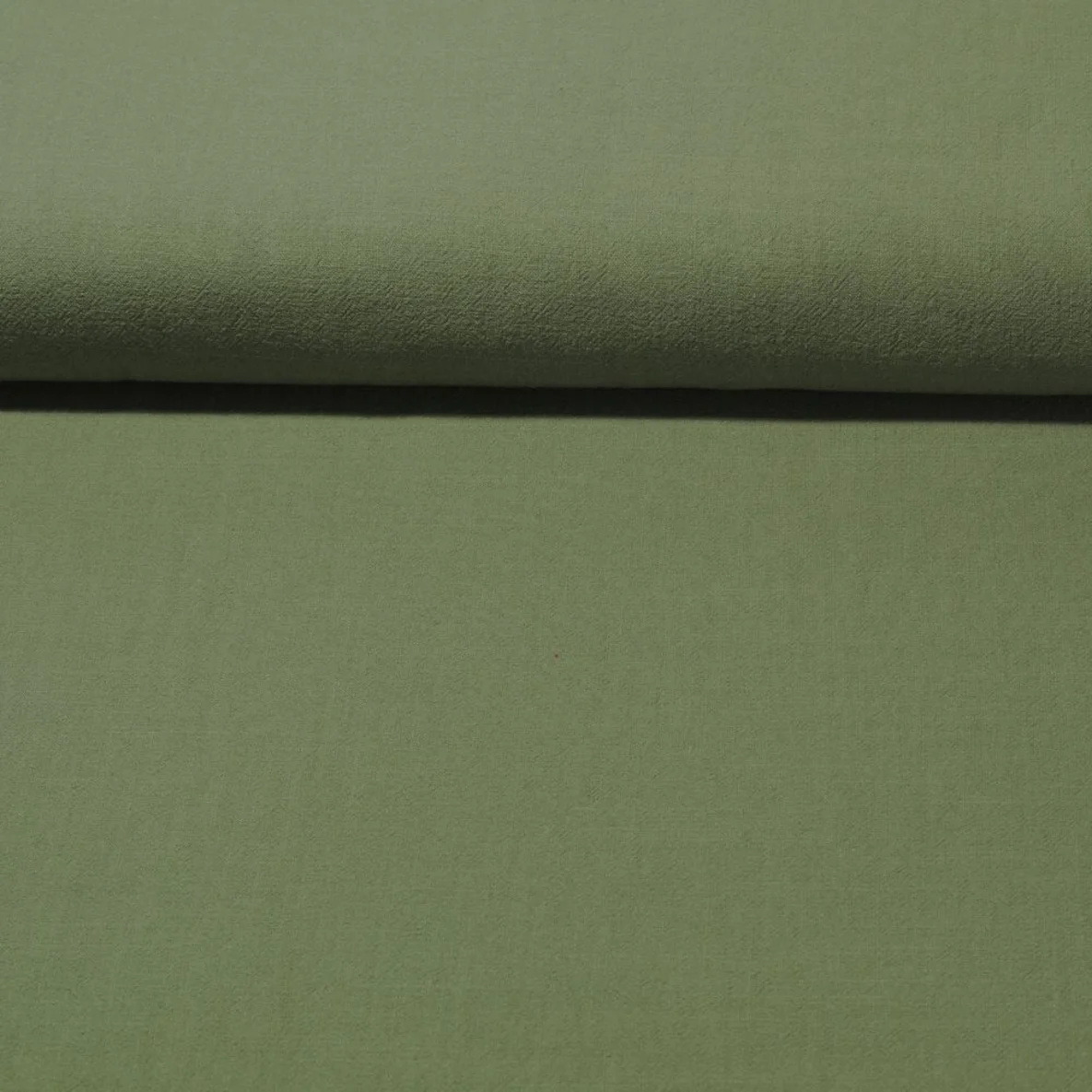 Baumwolle Vintage "Faith" Uni Grün