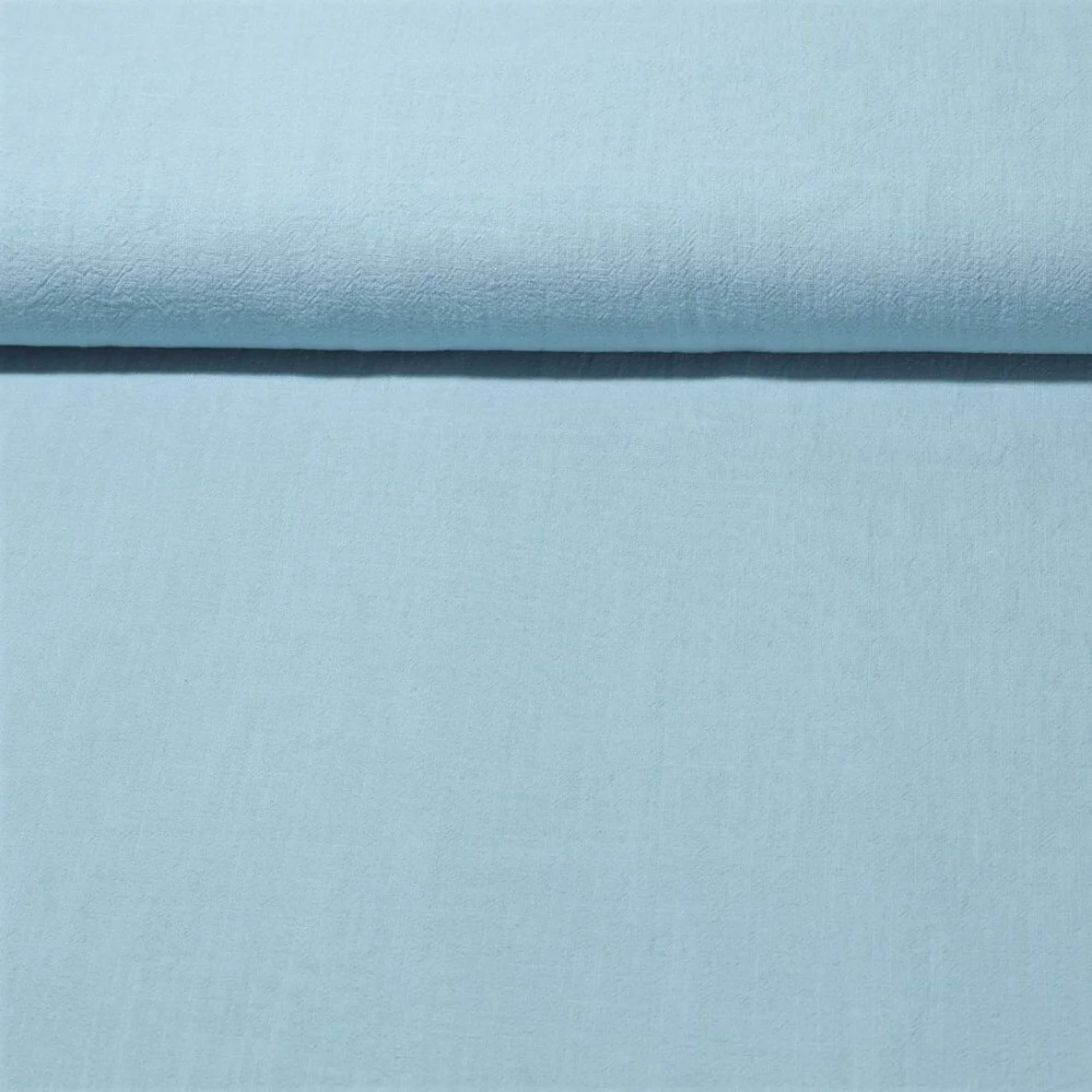 Baumwolle Vintage "Faith" Uni Hellblau