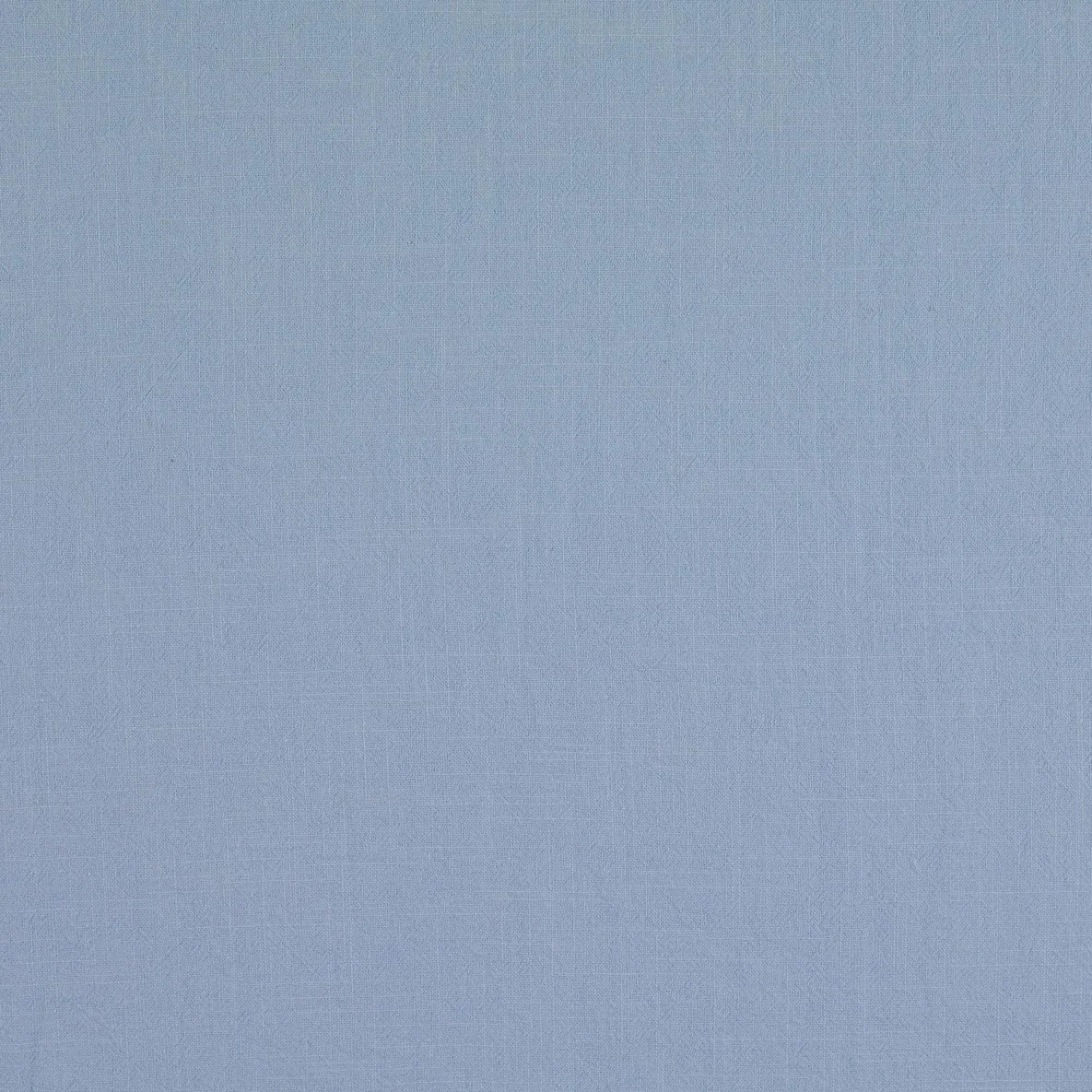 Baumwolle Vintage "Faith" Uni Himmelblau