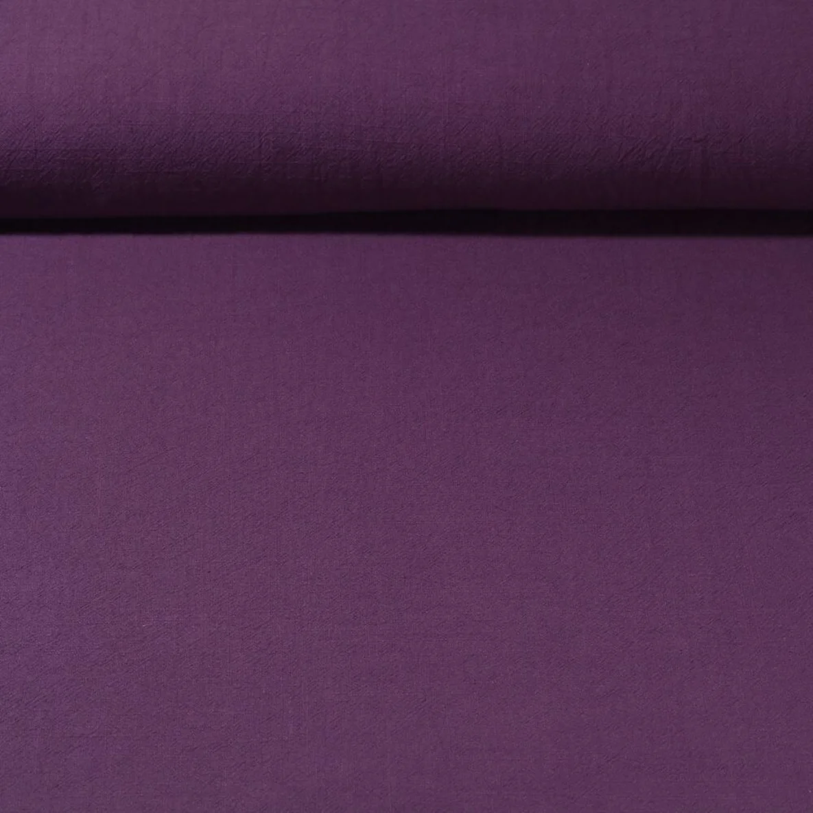 Baumwolle Vintage "Faith" Uni Pflaume