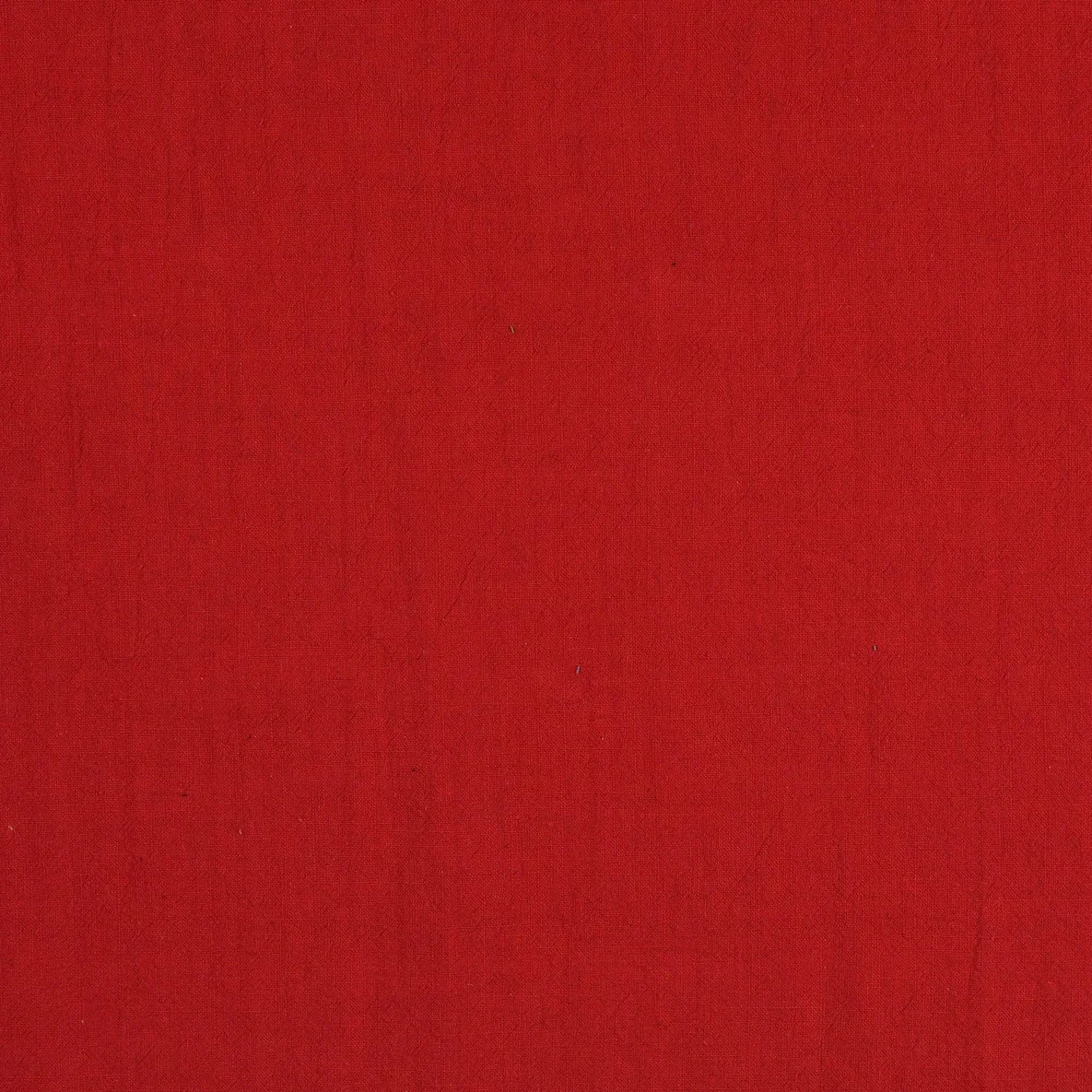 Baumwolle Vintage "Faith" Uni Rot