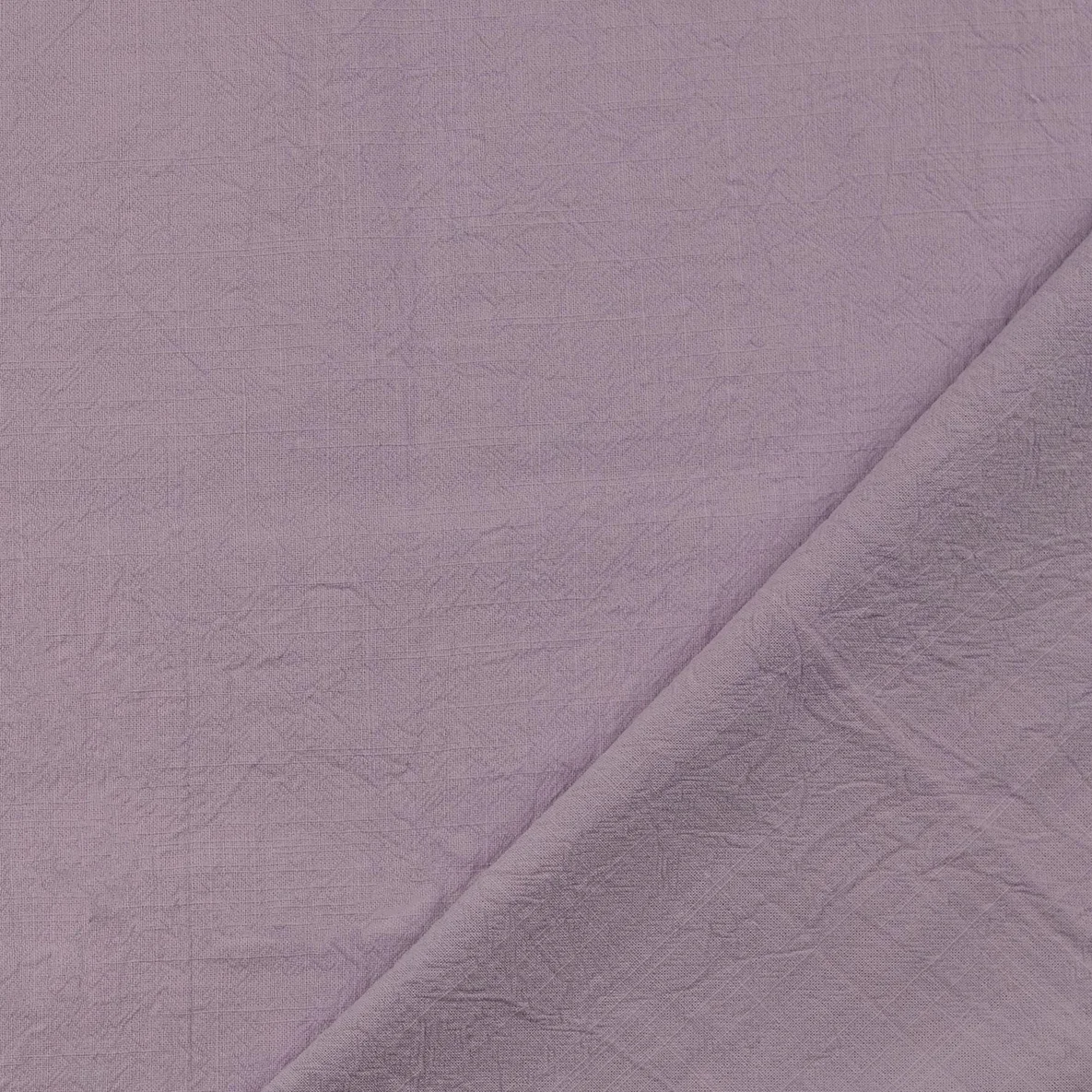 Baumwolle Vintage "Faith" Uni Softlavendel