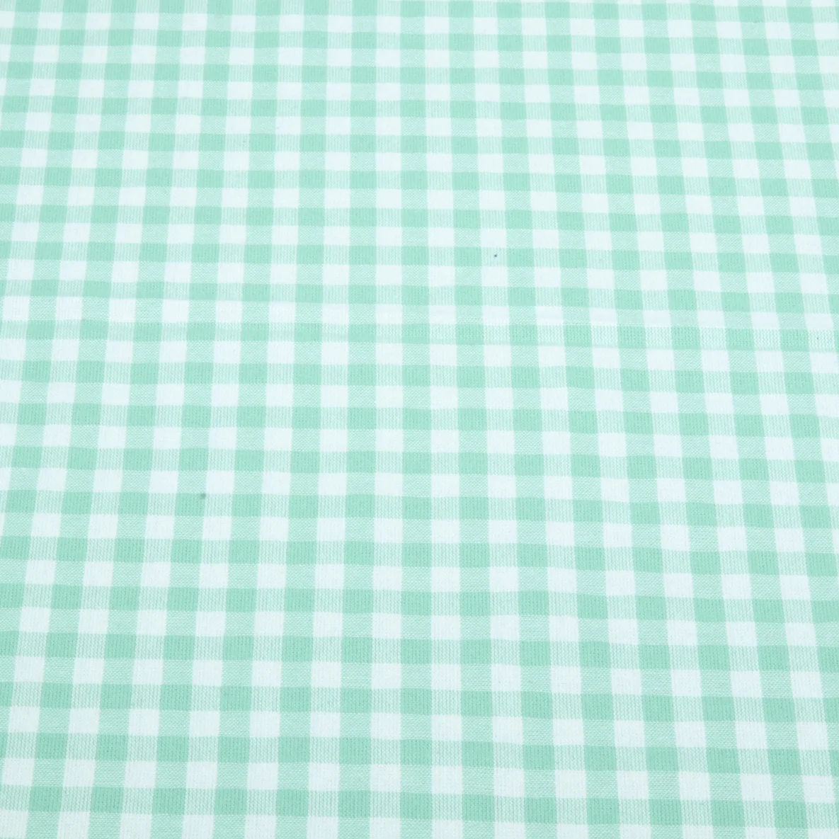 Baumwolle Webware Karo Mint