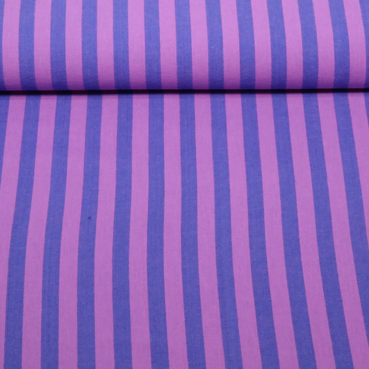 Baumwolle Webware Streifen Violett 