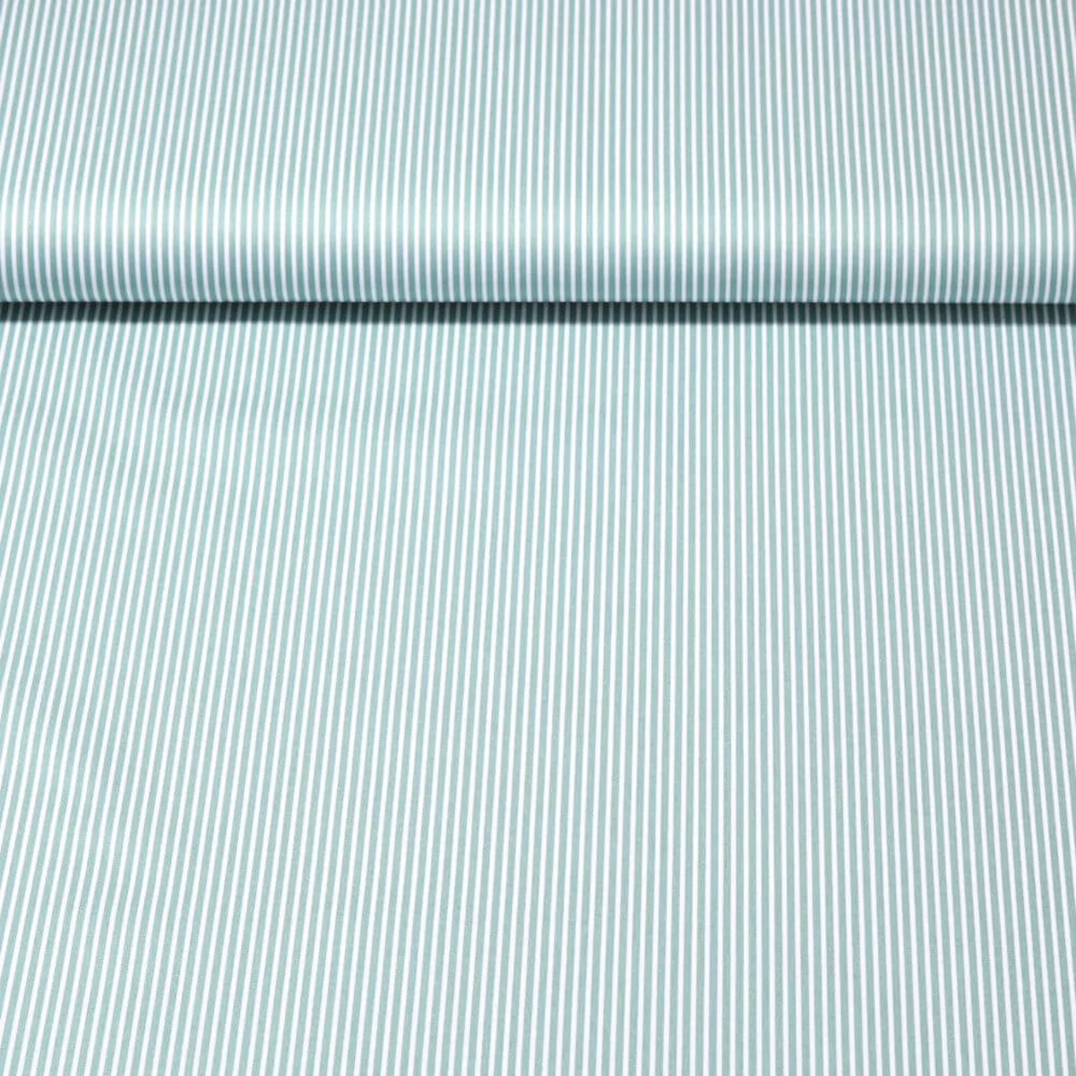 Baumwolle Webware "Susie" Streifen Grün