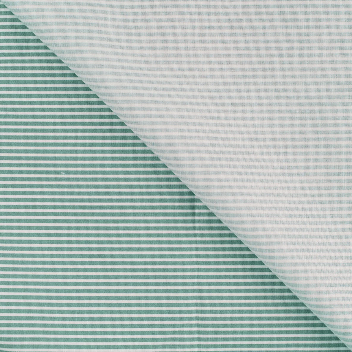 Baumwolle Webware "Susie" Streifen Grün
