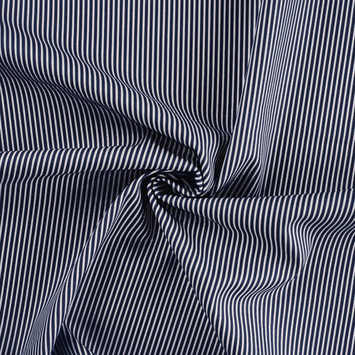 Baumwolle Webware "Susie" Streifen Marine