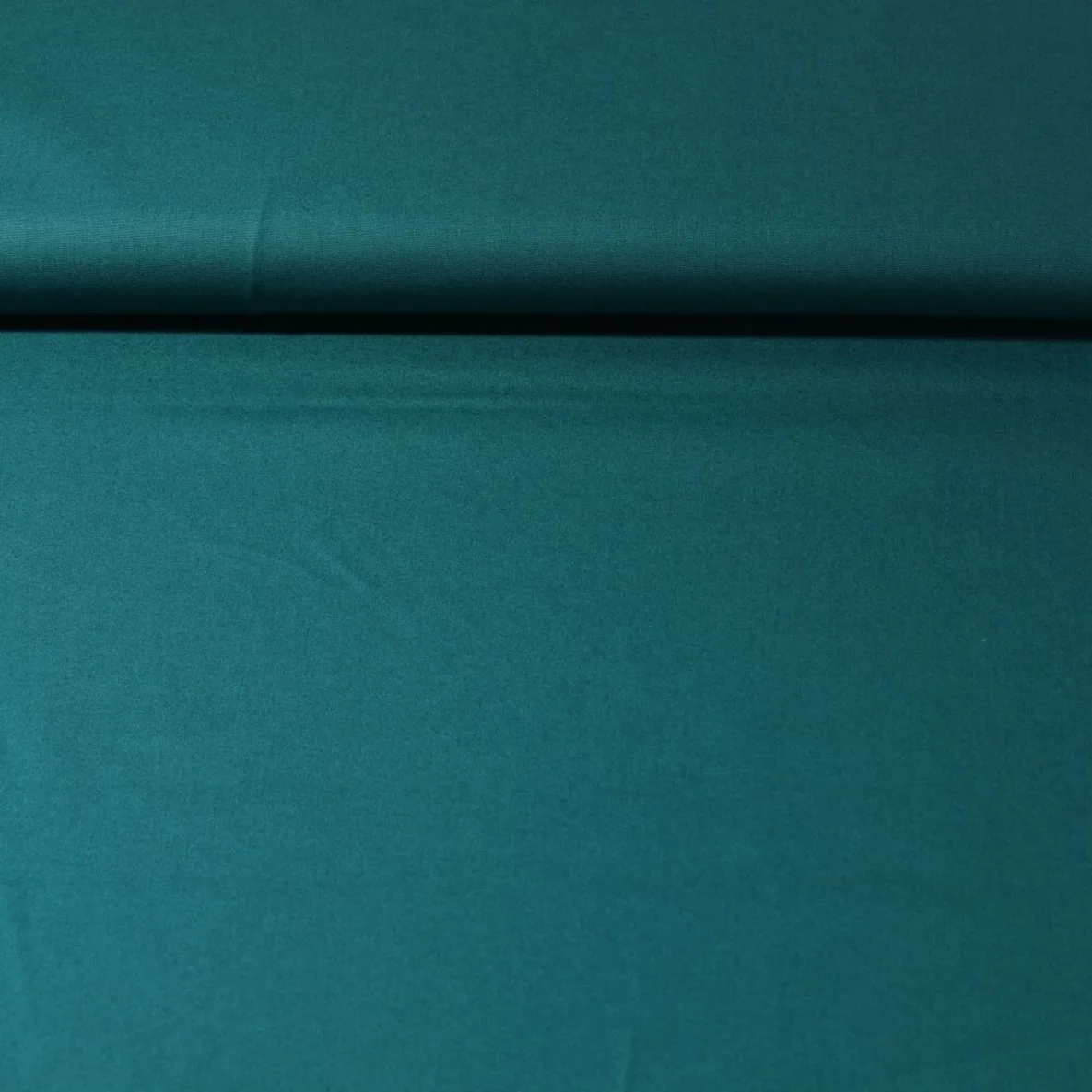 Baumwolle Webware "Wendy" Dunkles Petrolgrün