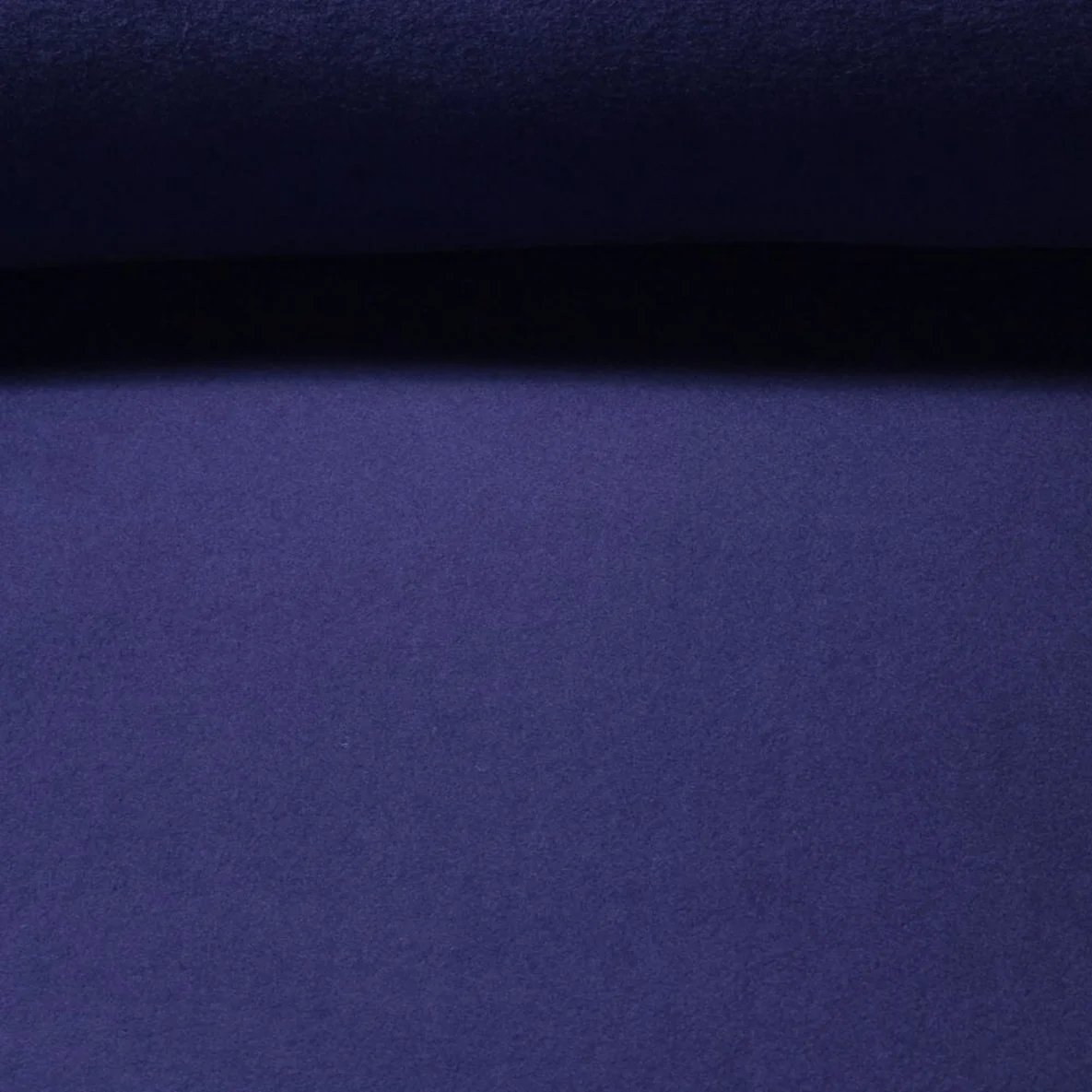 Baumwollfleece "Isa" Uni Navy