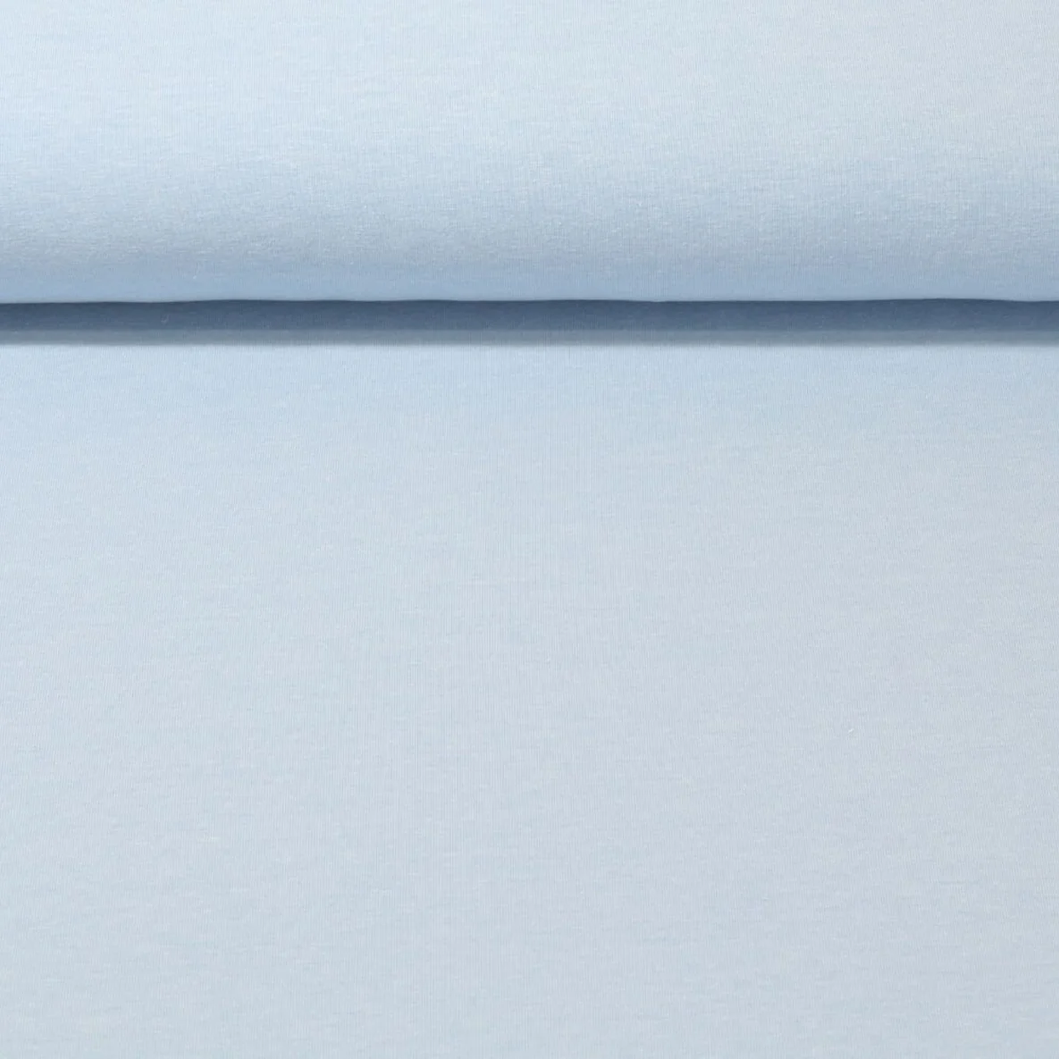 Baumwolljersey "Adriana" Tricot Babyblau Melange