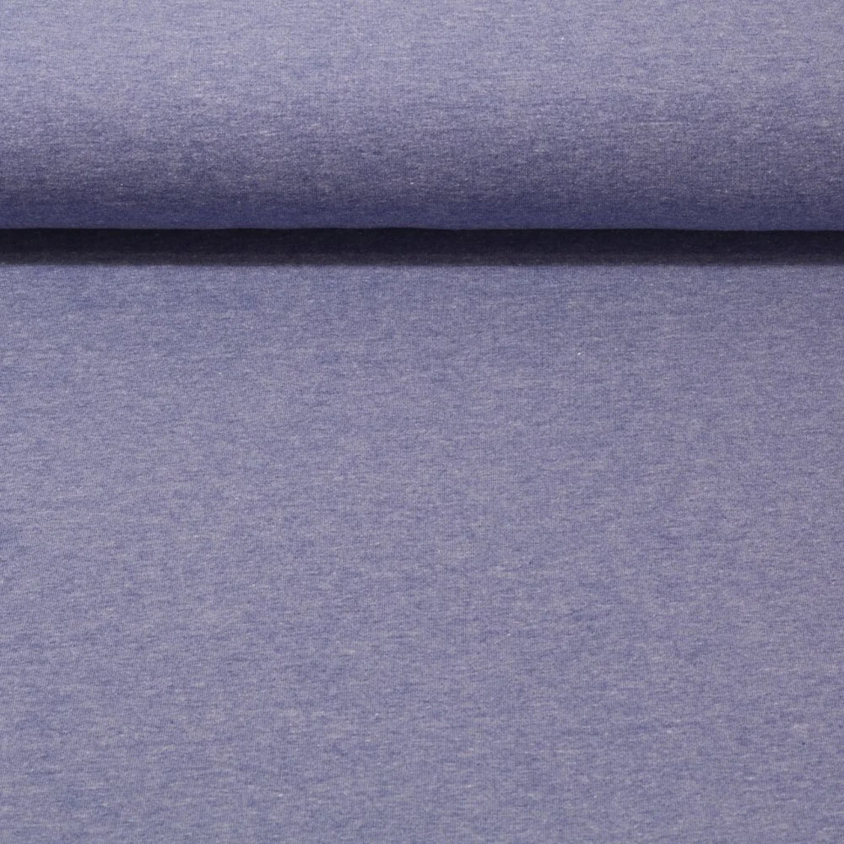 Baumwolljersey "Adriana" Tricot Blau Melange