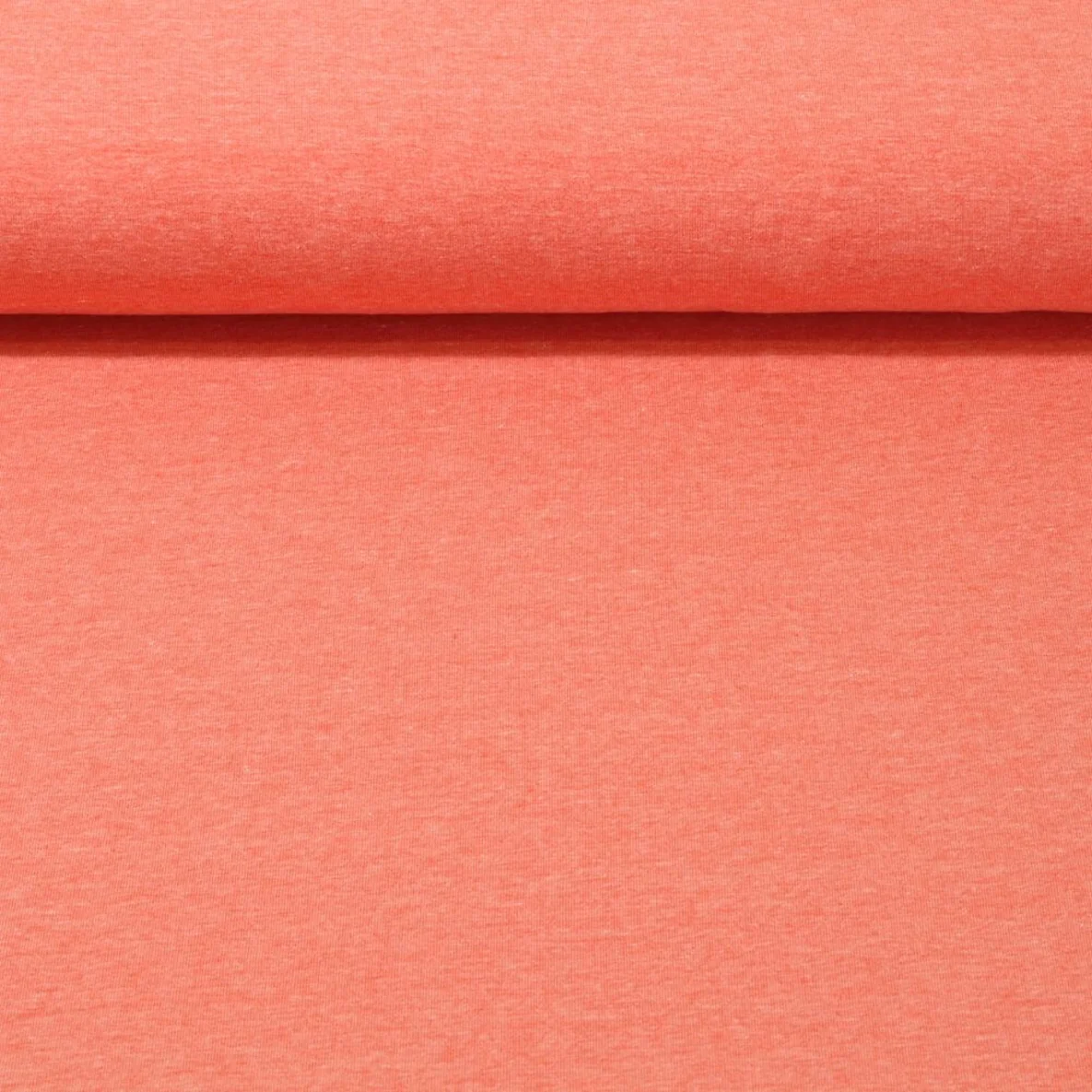 Baumwolljersey "Adriana" Tricot Orange Melange