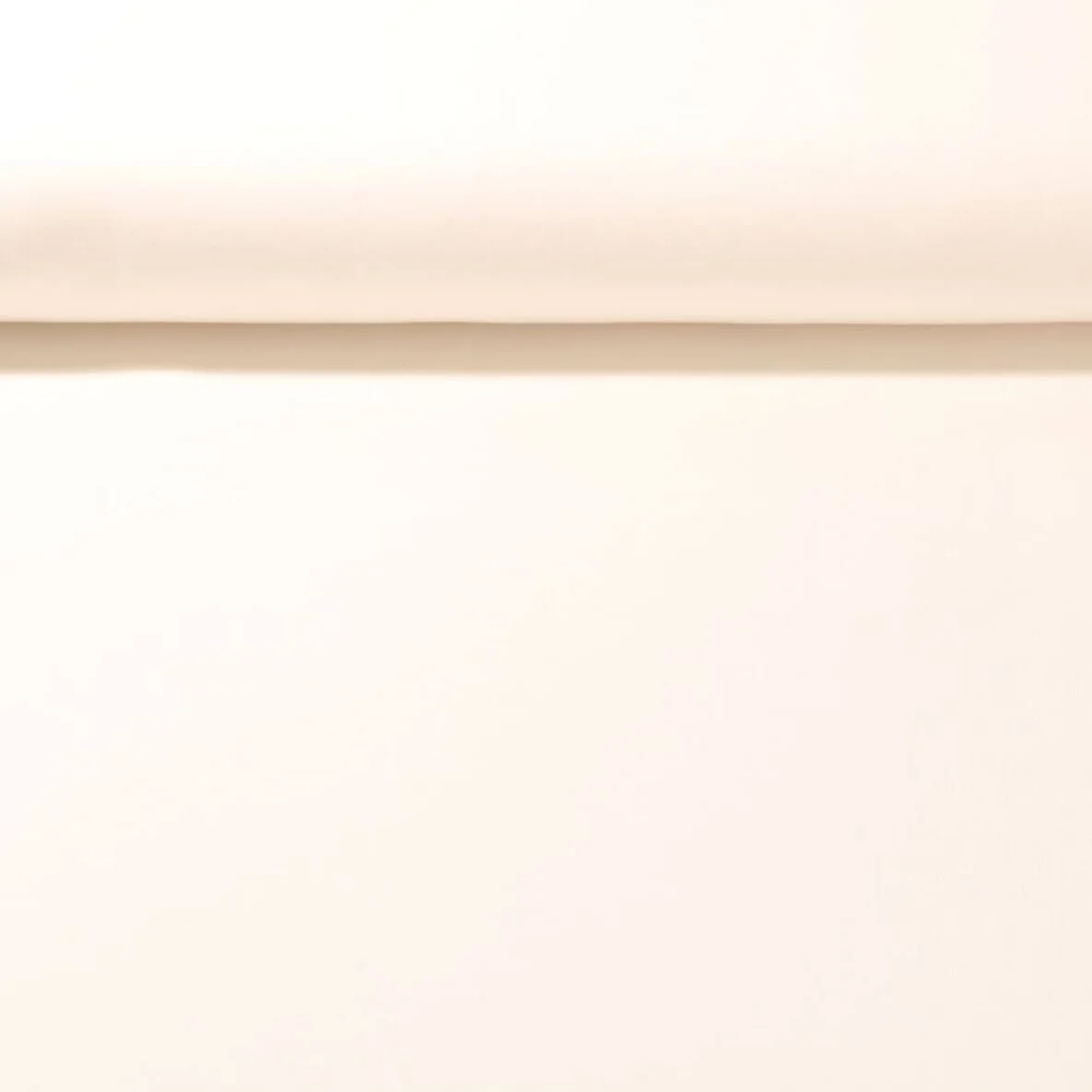 Baumwolljersey Interlock Ecru