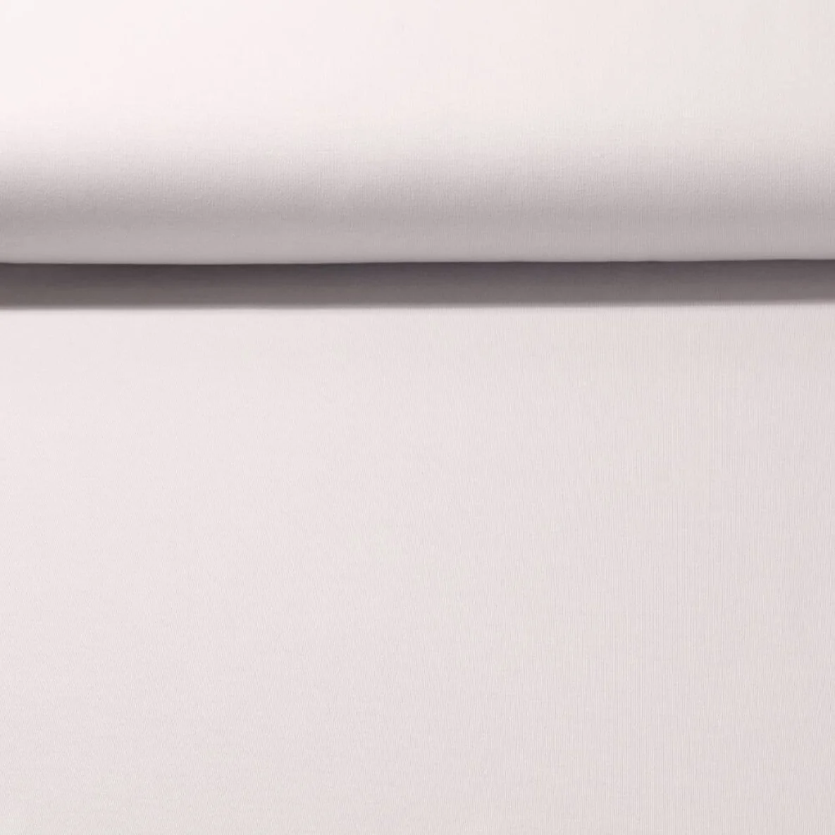 Baumwolljersey Interlock Hellgrau