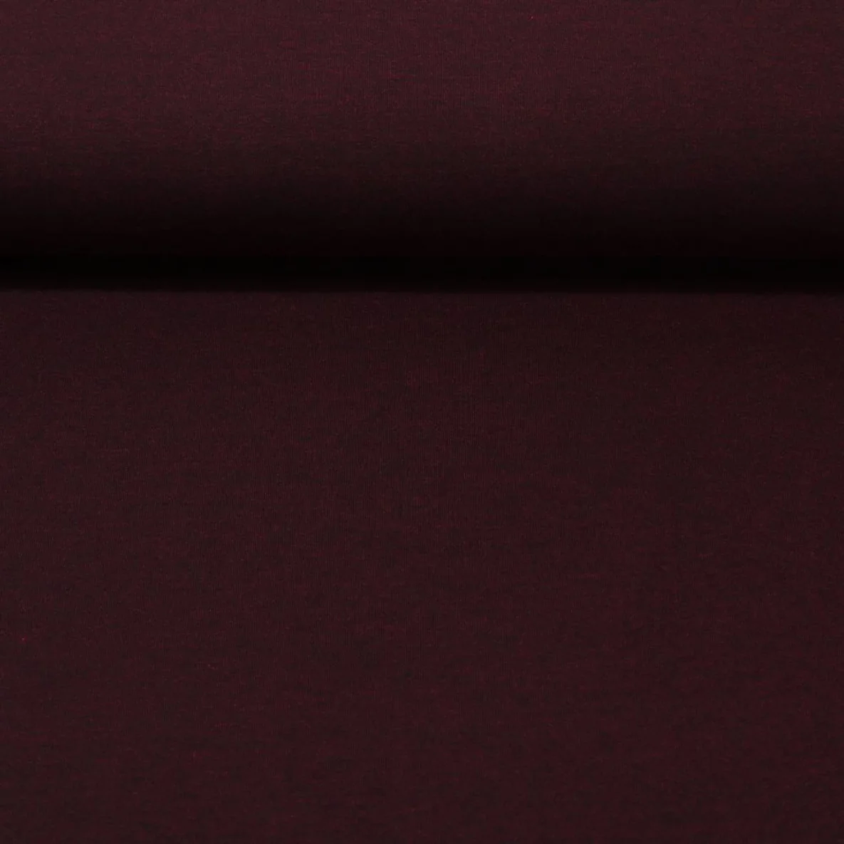 Baumwolljersey "Lana" Rot-Lila Schwarz Melange