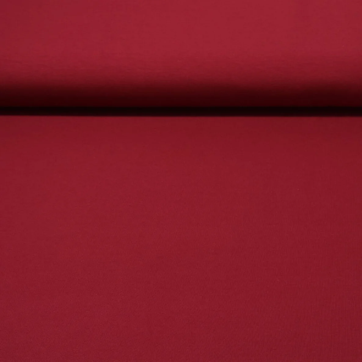 Baumwolljersey Swafing "Vanessa" Uni Bordeaux 937